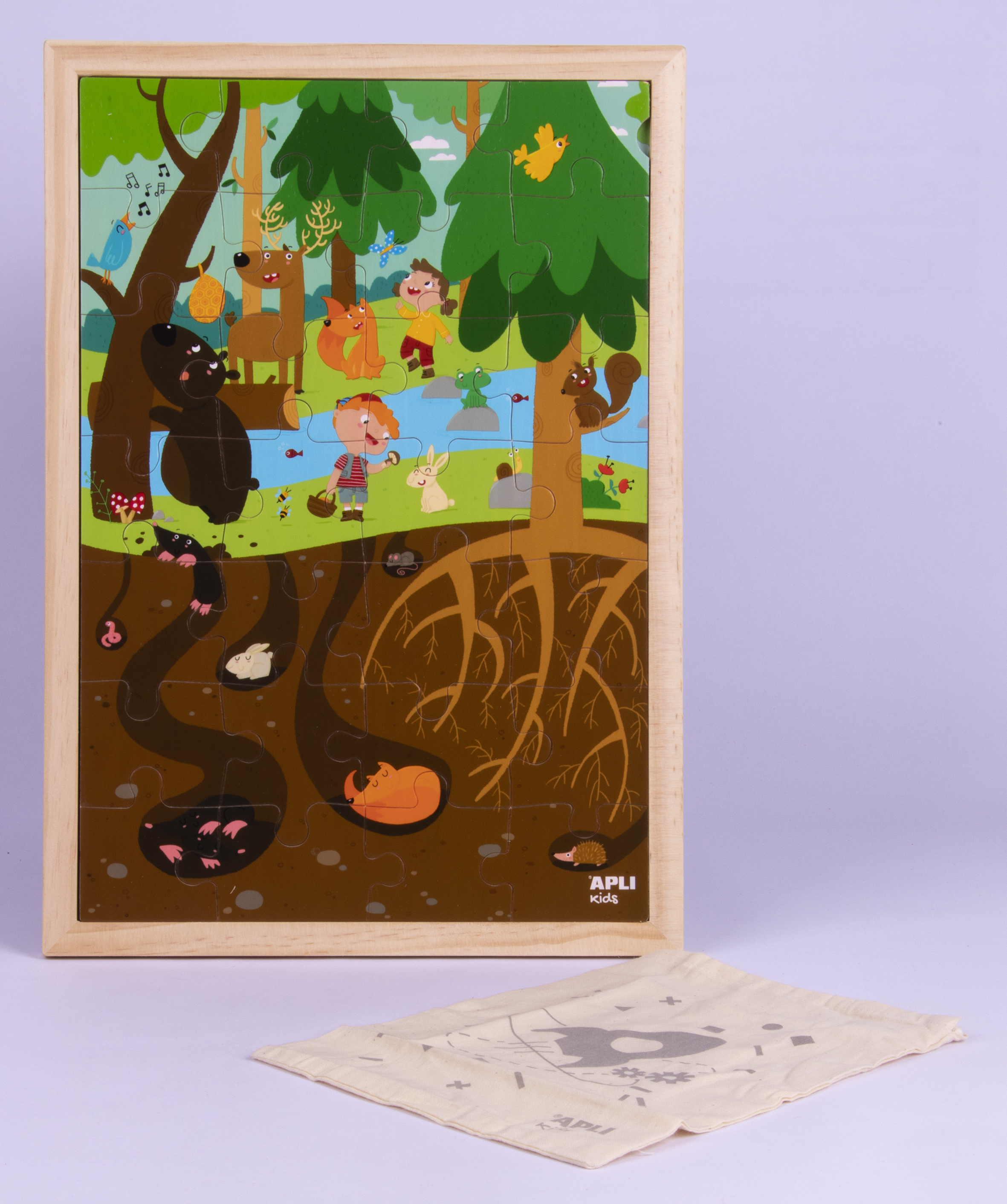 APLI Kids Stickers Forest | PaperCenter