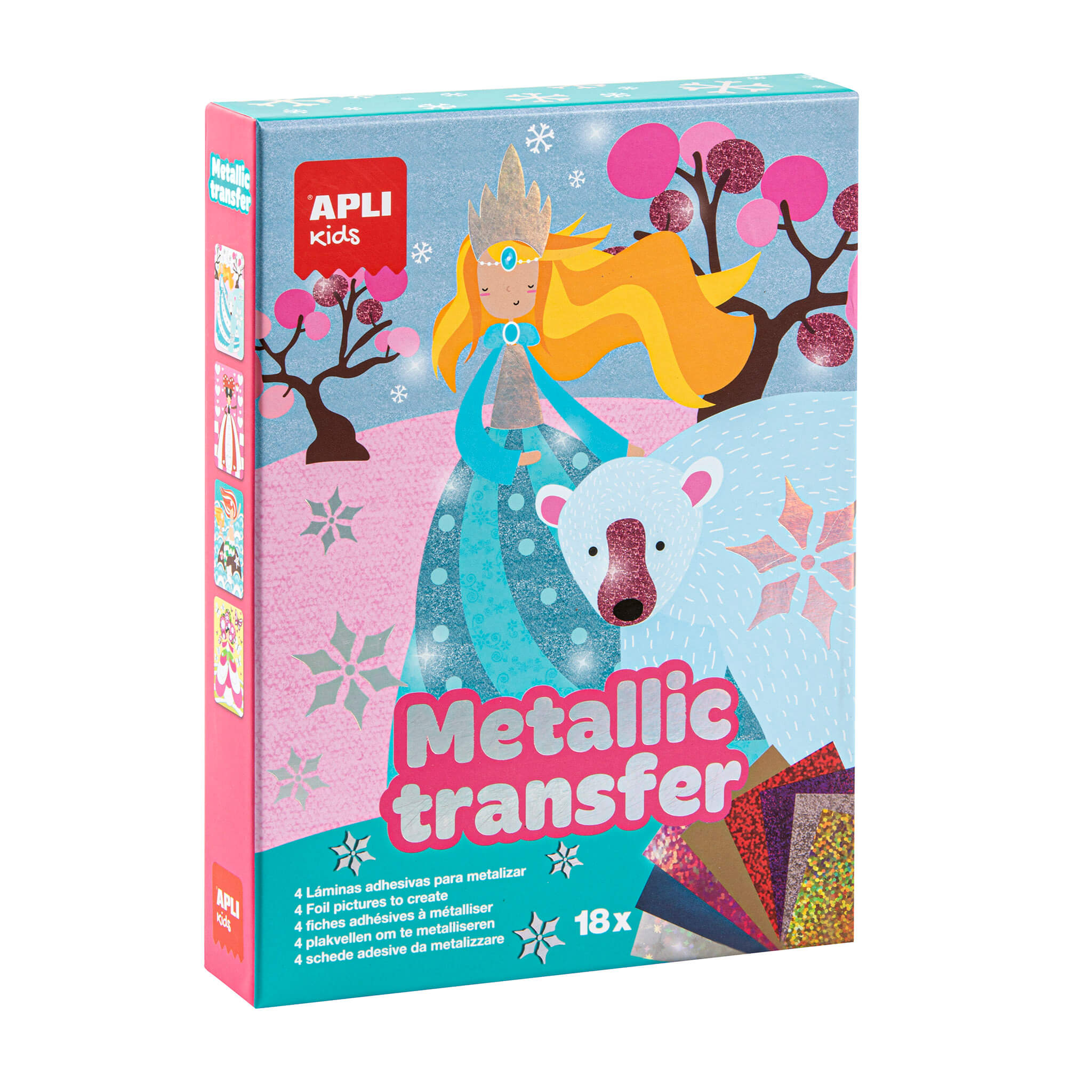 APLI Kids 14405 - Color Sticks Metalizados - Témperas solidas para