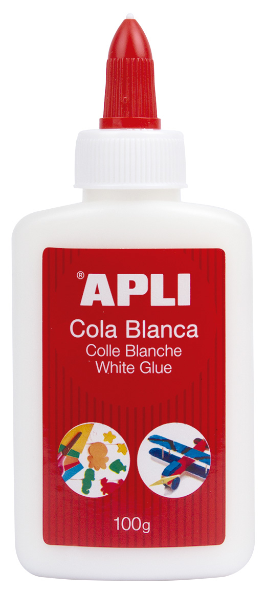 Botella cola blanca- APLI - 12851