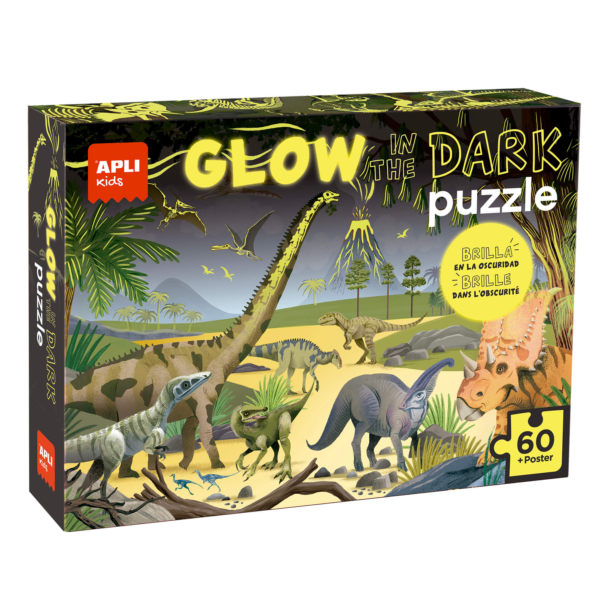 Puzzle Glow Dino