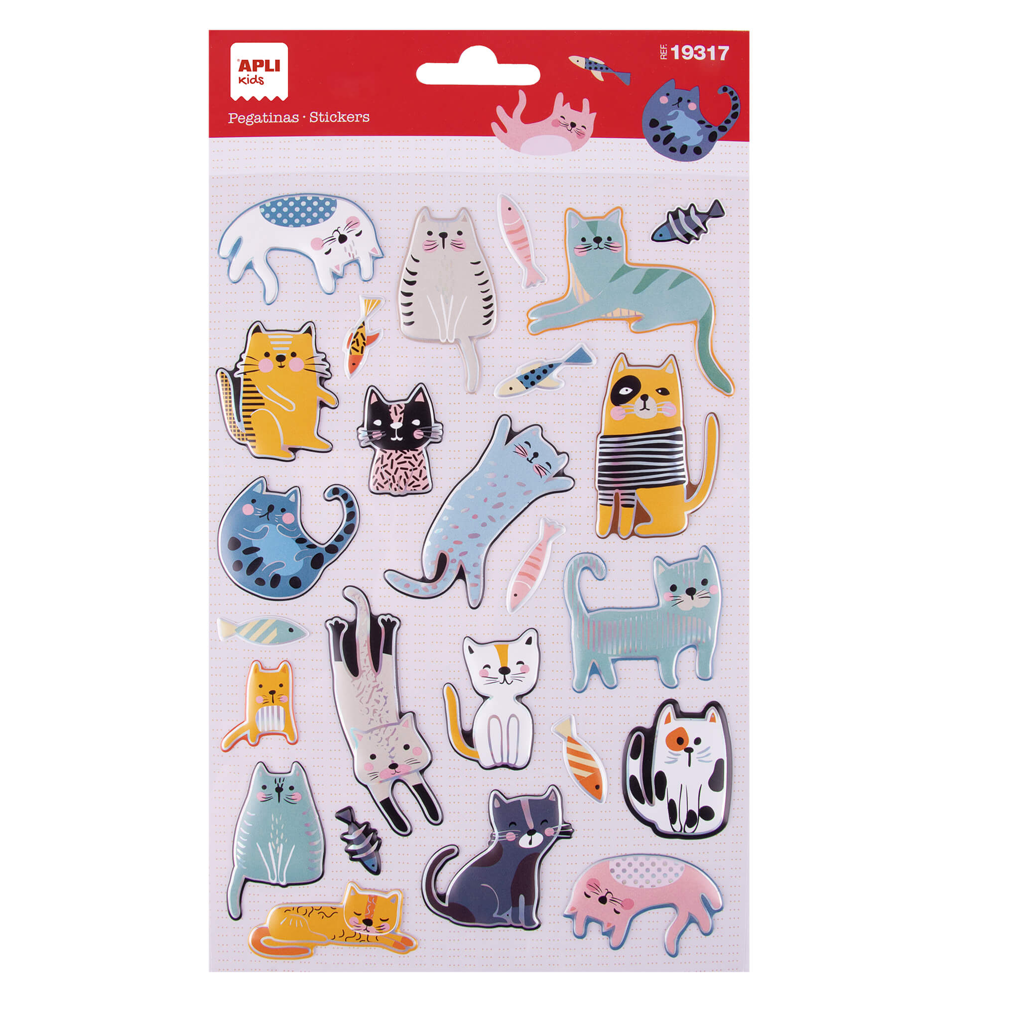 Stickers Meow! 1 sheet | APLI