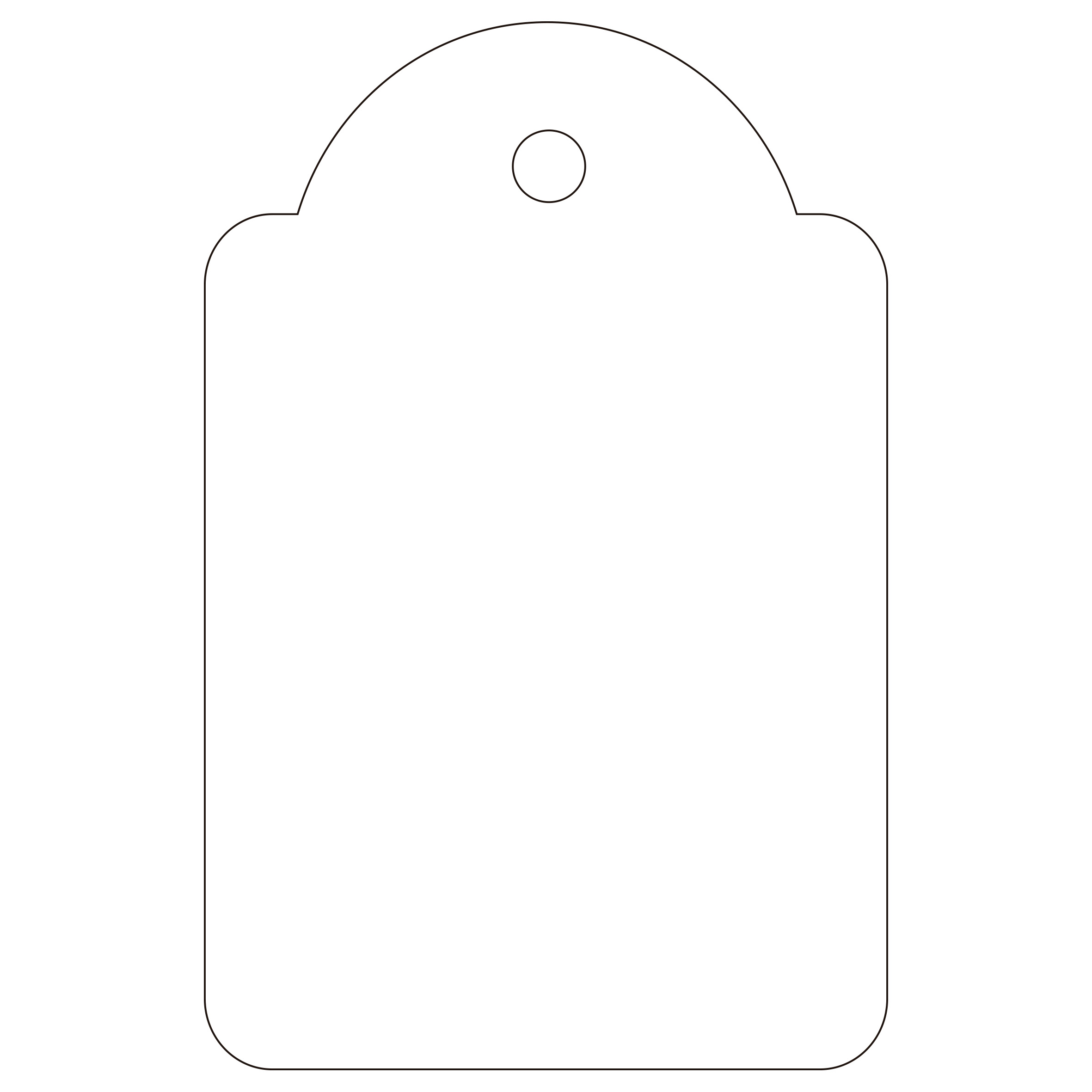 Etiquetas colgantes blancas x 43 mm 500 u. | APLI