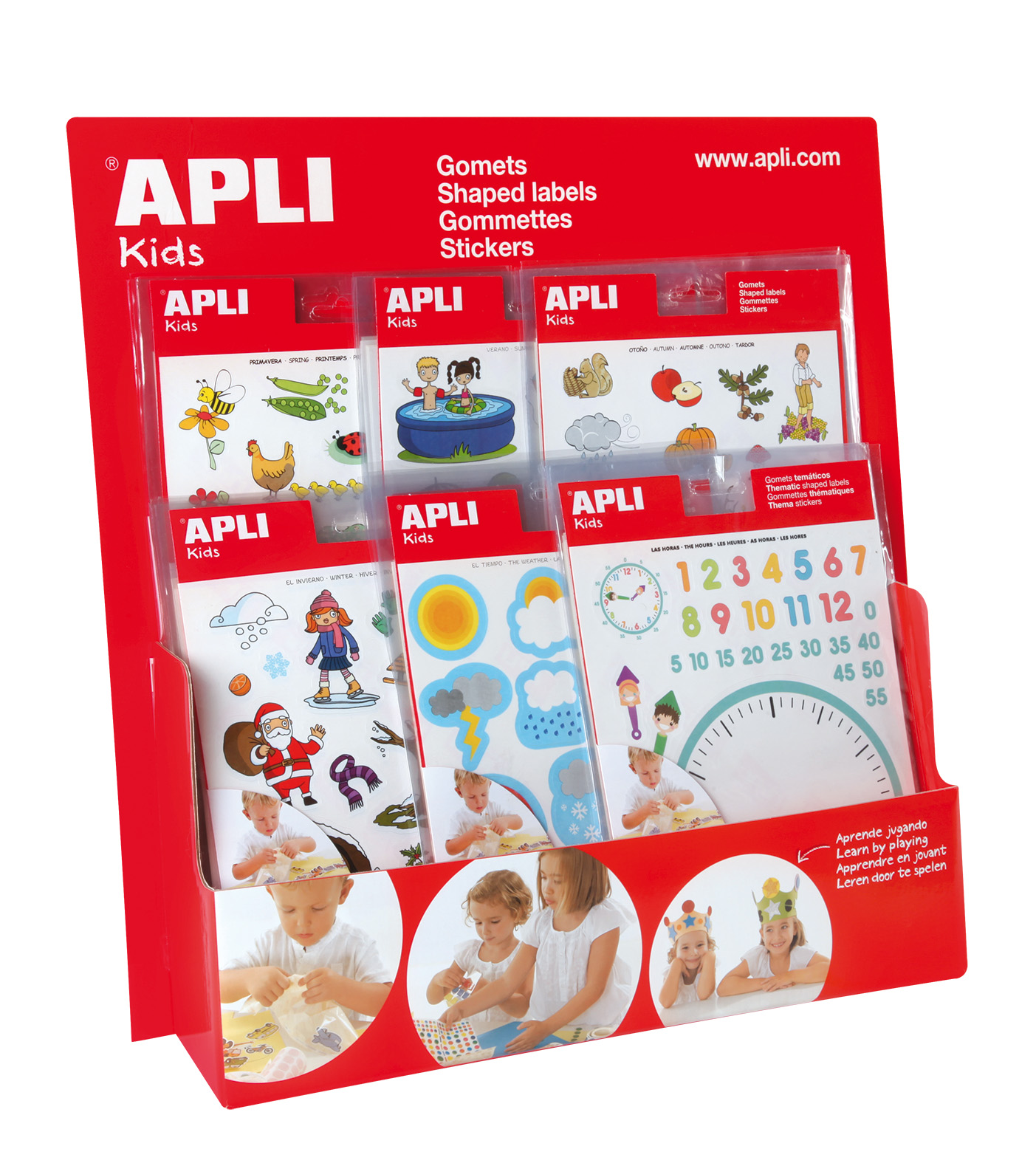 APLI Kids Stickers Winter | PaperCenter