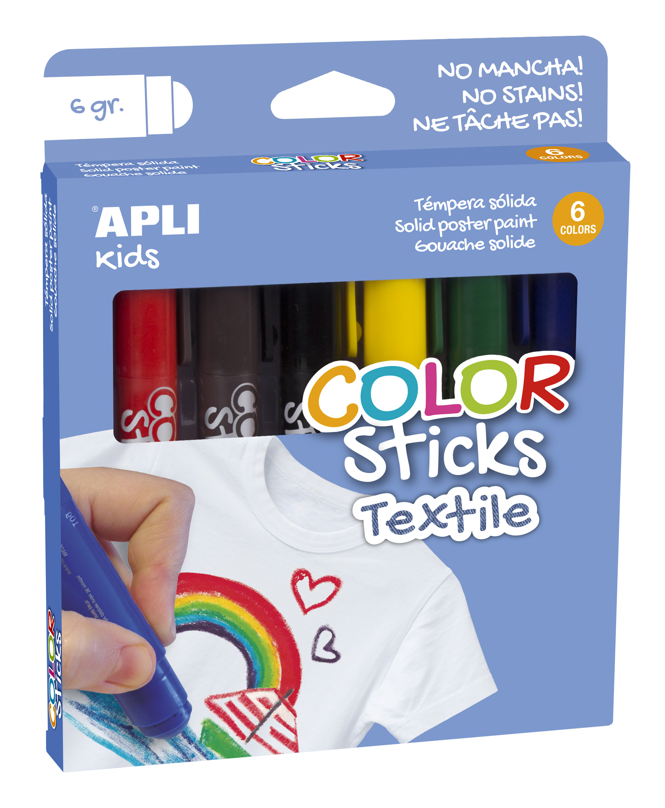 APLI Kids Paint Sticks Fluorine
