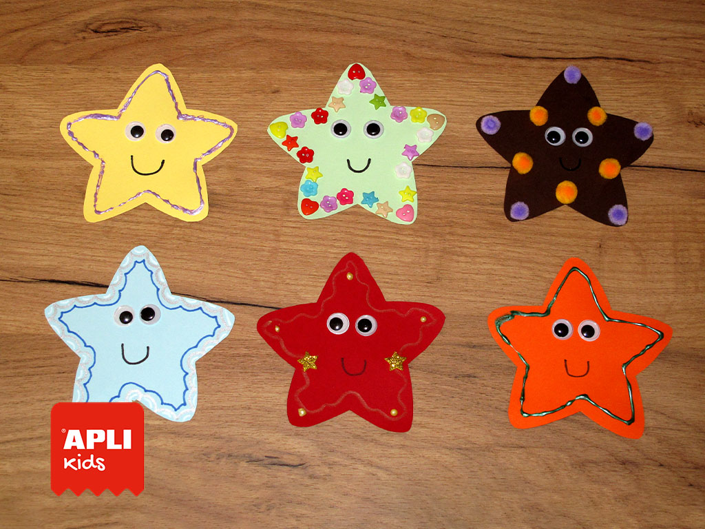 Manualidad estrellas de mar para clase