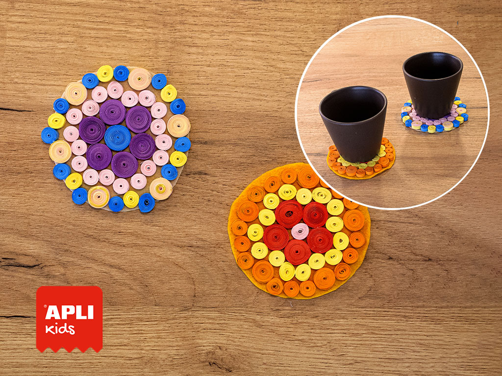 Posavasos de mandala APLI Kids